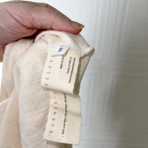 Forme D’expression Wool Asymmetrical Top Small - Picture 2 of 8